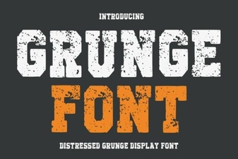 Top Grunge Fonts for Bold and Edgy Design Projects
