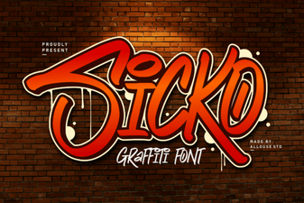 Sicko Font: Bold Display Type for Creative Design Projects