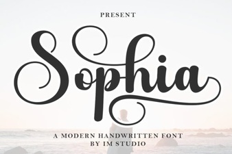 Sophia Font: Elegant Typography for Modern Design Projects
