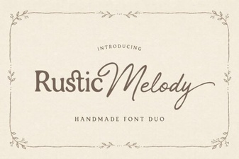 Charming Handwritten Rustic Melody Font